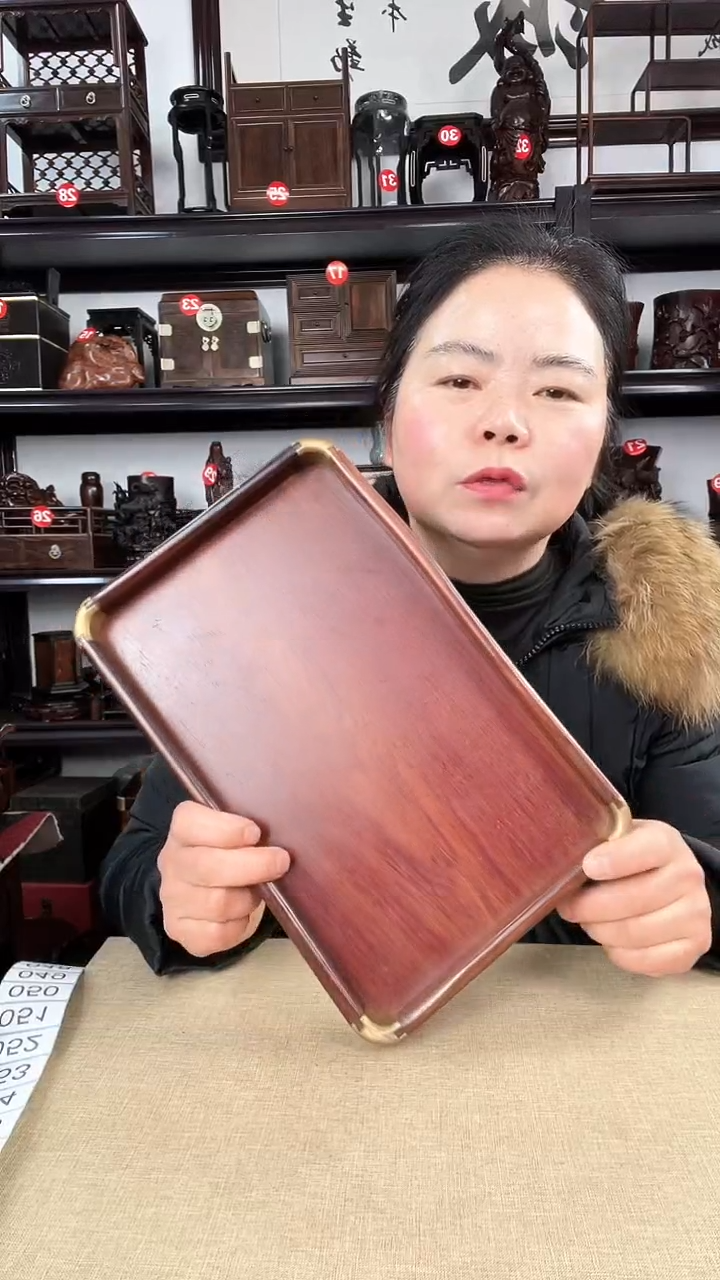【闪购商品】木45瑕疵老李红木工艺品