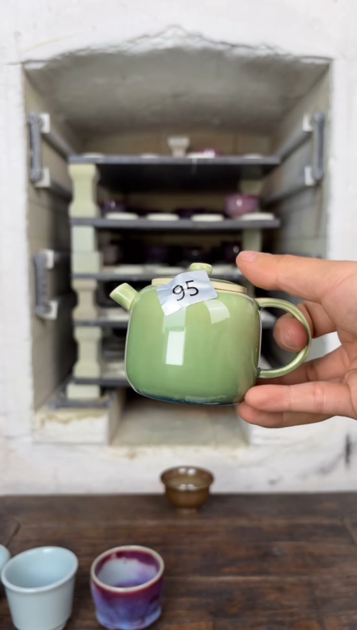 【闪购商品】摆件钧瓷窑变精品茶器