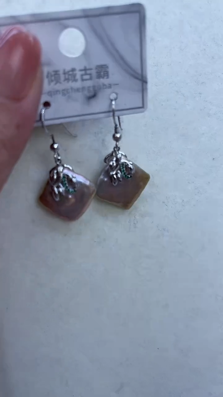 【闪购商品】淡水珍珠耳饰银S925镶嵌851