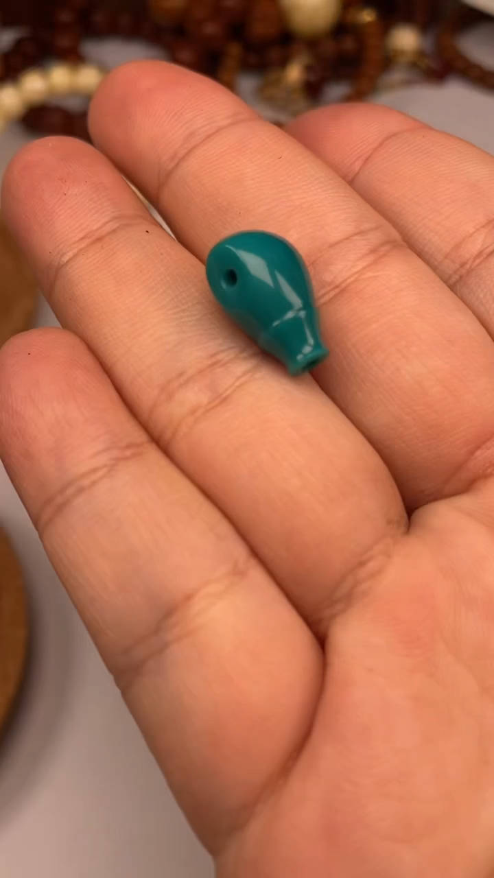 【闪购商品】绿松石三通未镶嵌松石三通