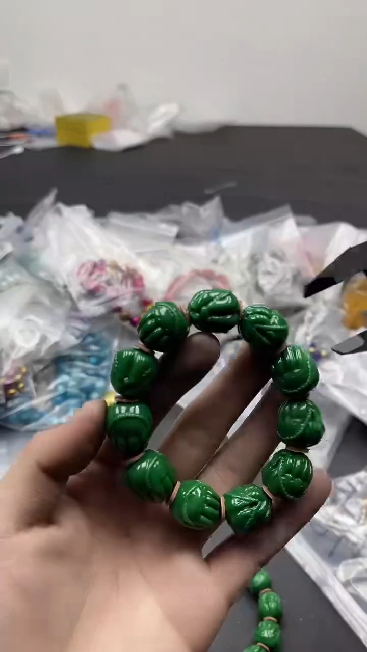 【闪购商品】硅化珊瑚手串未镶嵌206手串