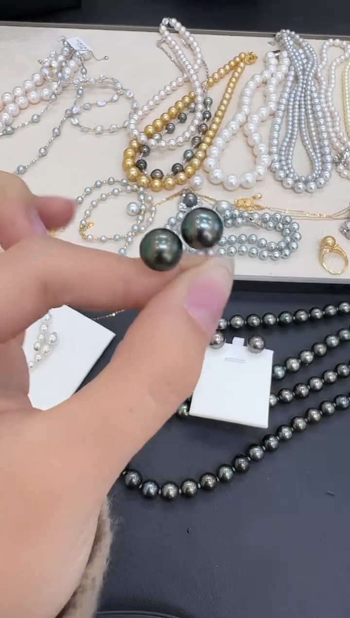 未镶嵌耳饰海水珍珠X1226-1227-271