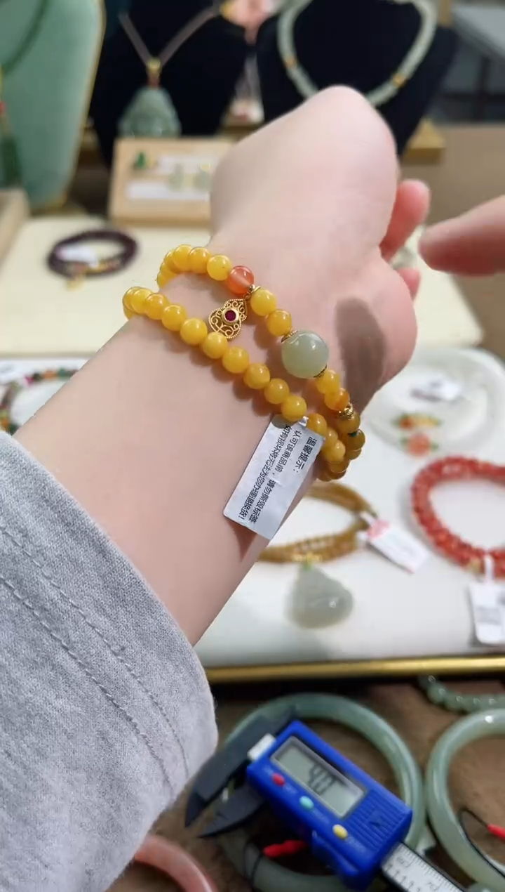 【闪购商品】蜜蜡手链未镶嵌蜜蜡cs