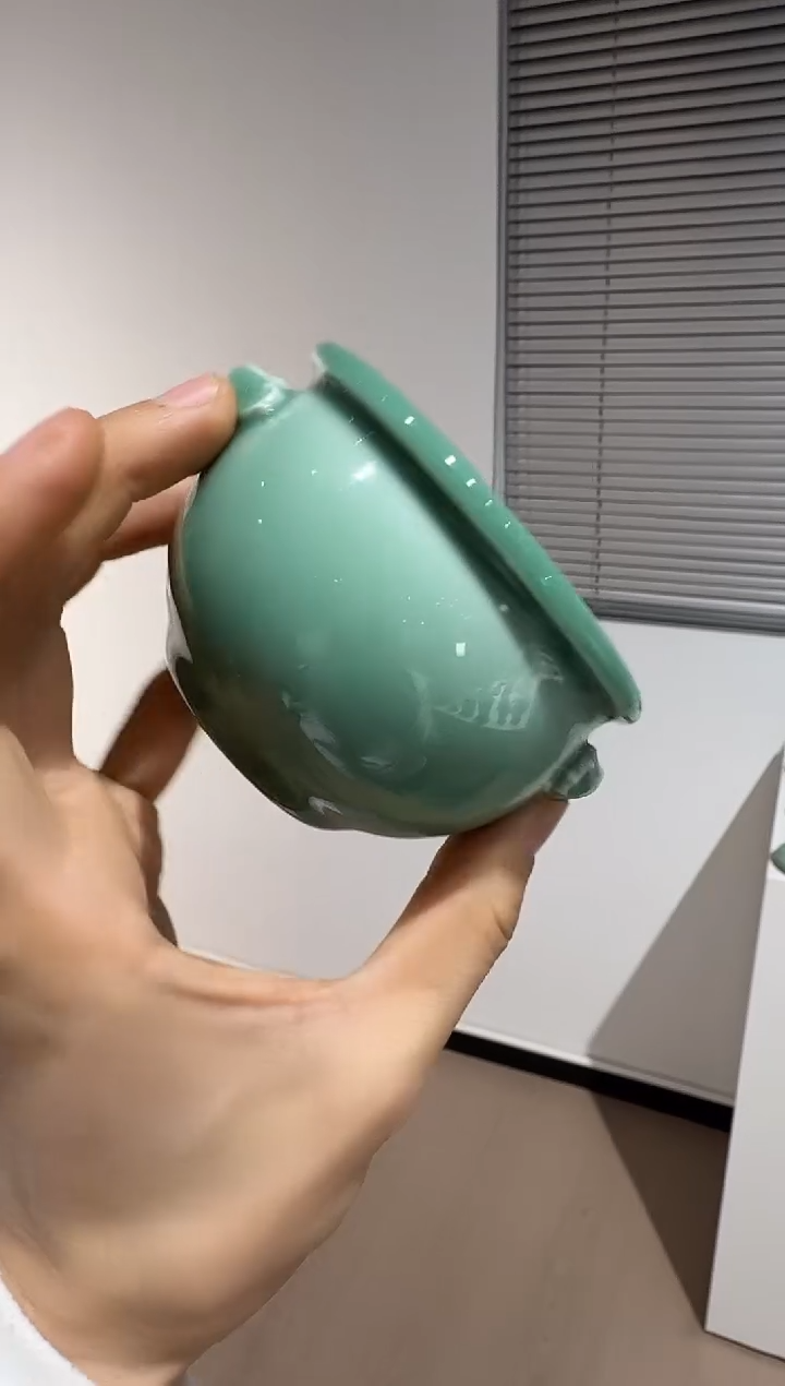 青瓷手工茶器包邮