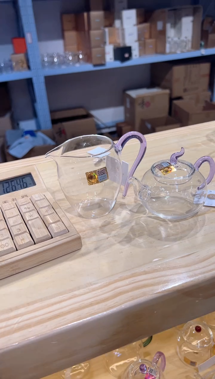 禾器-丰登壶-浅紫色+怡然浅紫色+清禾杯1