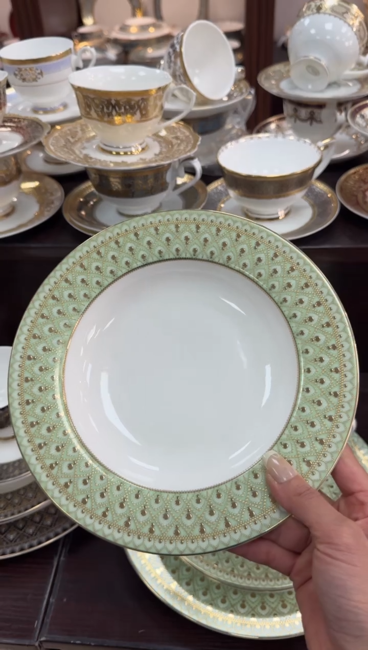 【闪购商品】瓷片8.5寸草帽盘  福利价  福利价