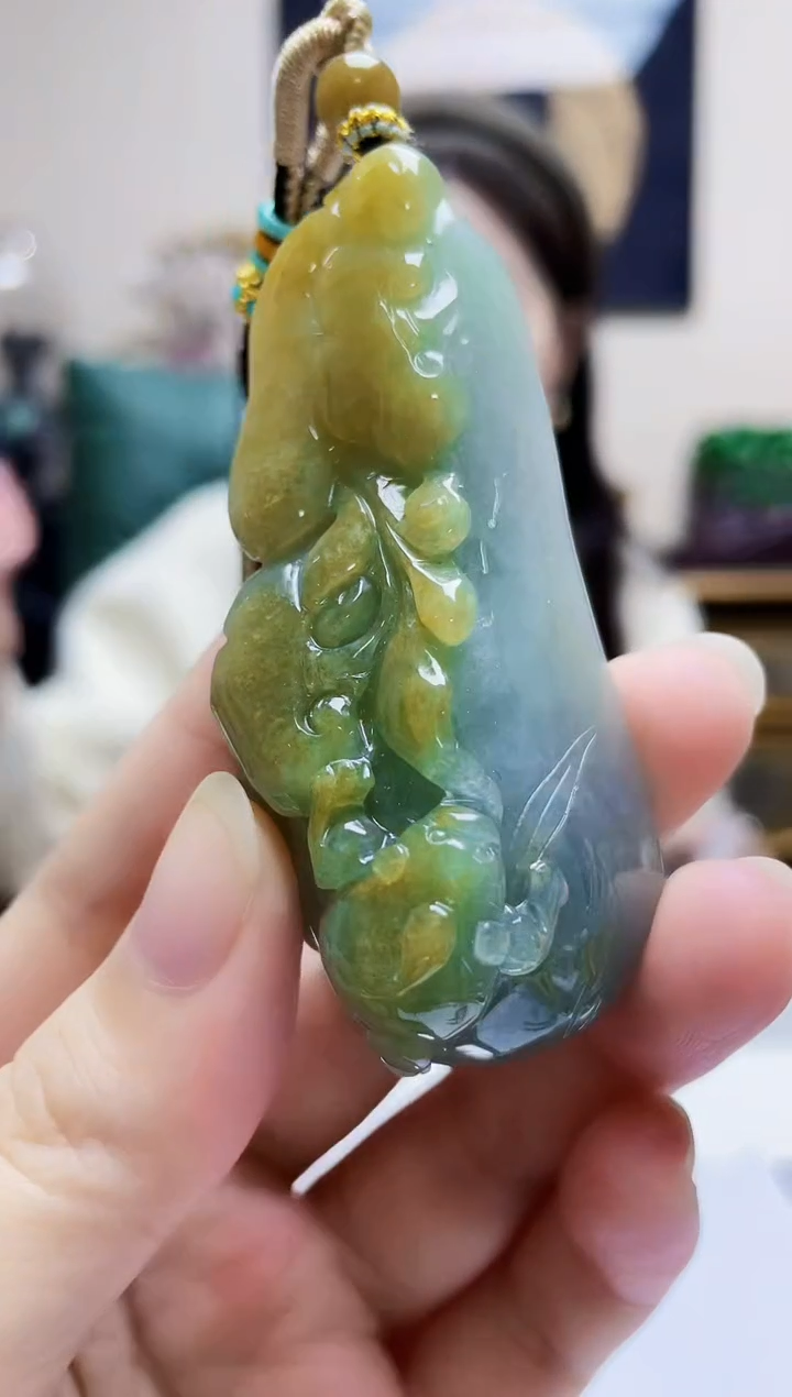 未镶嵌定制翡翠吊坠41