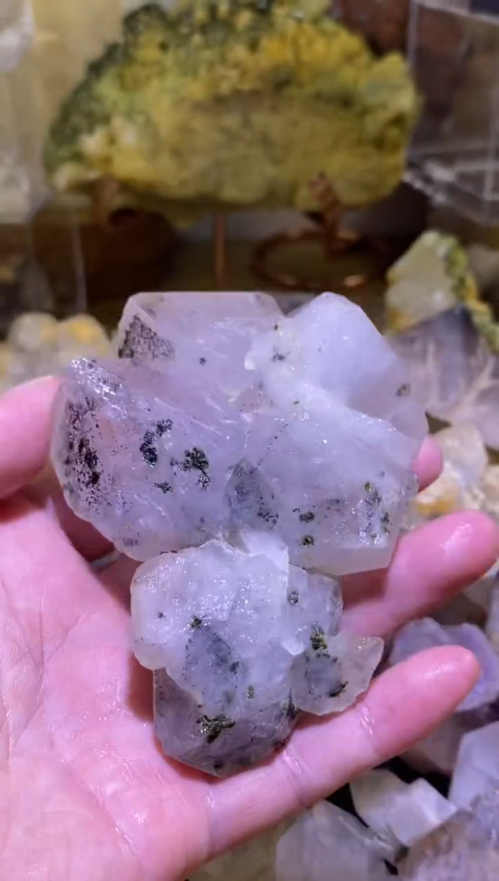 未镶嵌珠宝半成品水晶43号190g四川超七花园水晶