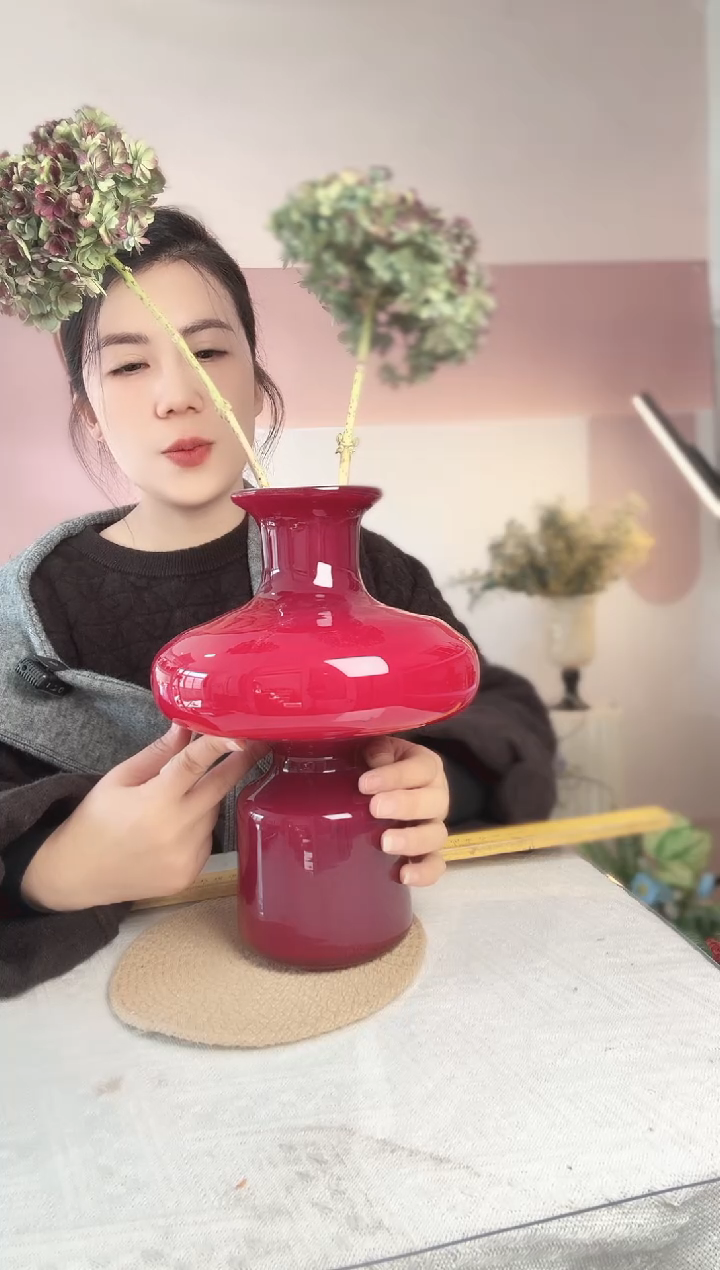 066直播玻璃花瓶