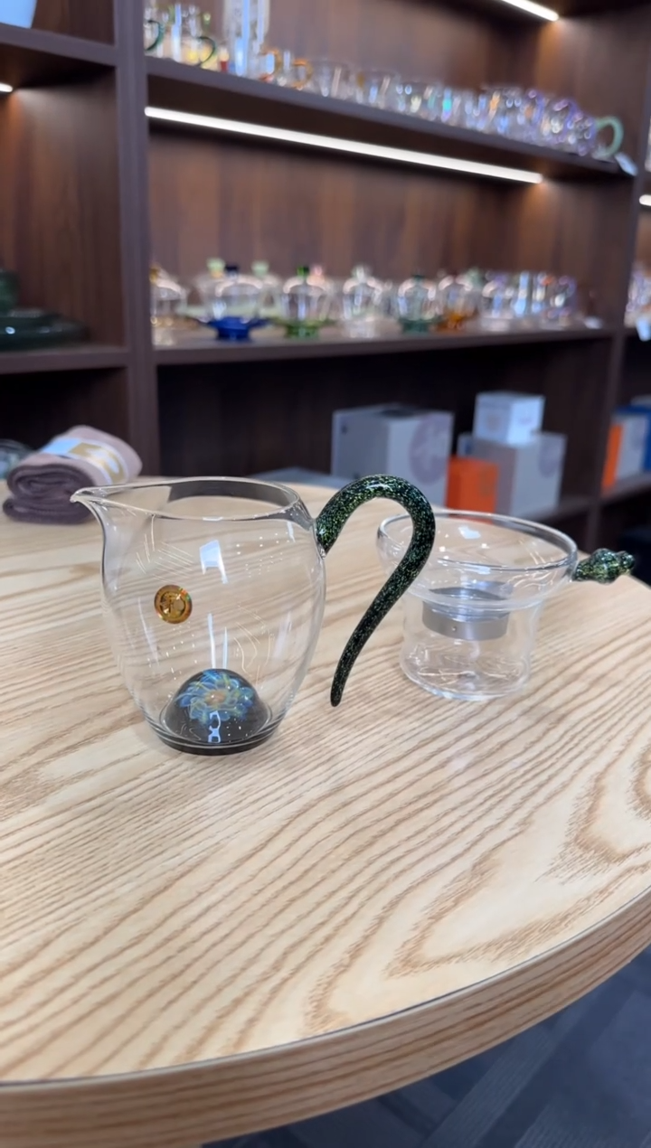 禾器 星悦怡然雅青+奉珠不锈钢滤网黑金