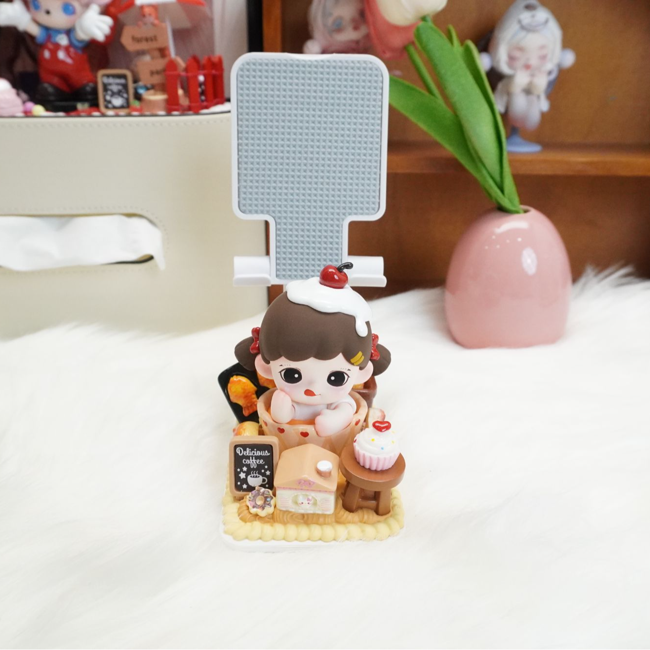 【玉米原创】奶油胶DIY潮玩手机支架