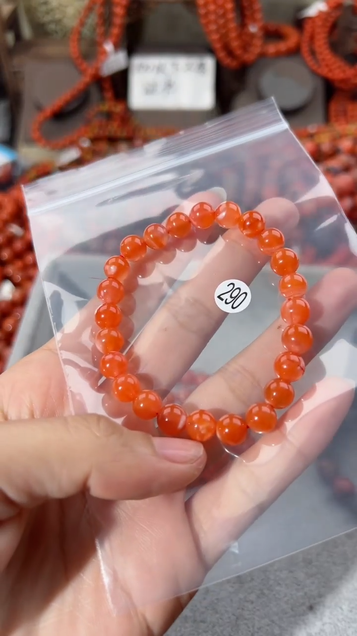 【闪购商品】南红玛瑙手串未镶嵌7