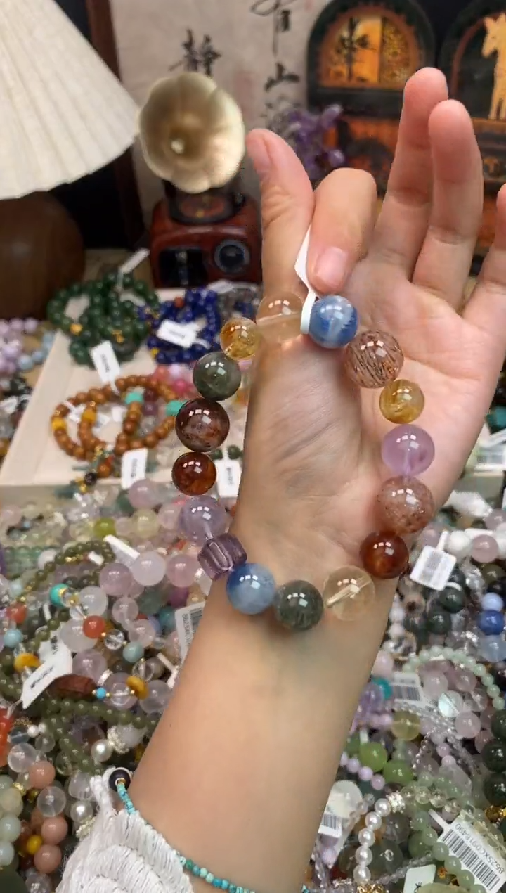 未镶嵌手链水晶330