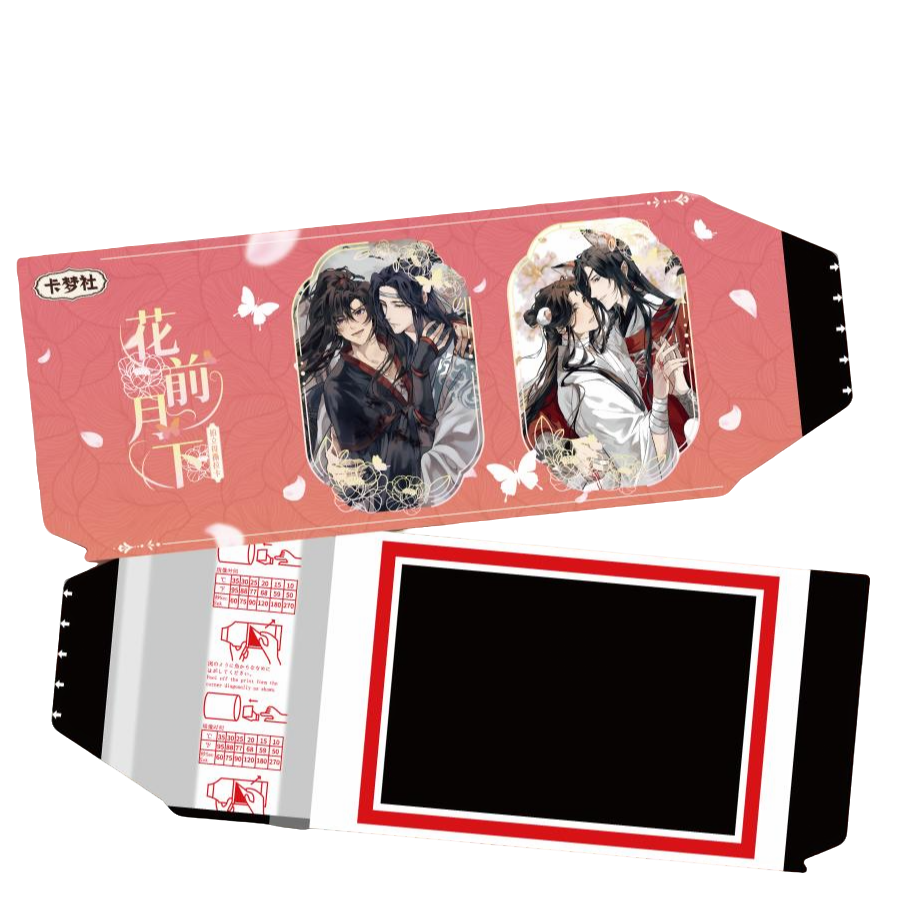 【平拆】卡梦社《花前月下》-古风IP拍立得撕撕乐 龙霸娇代拆（拆盒）