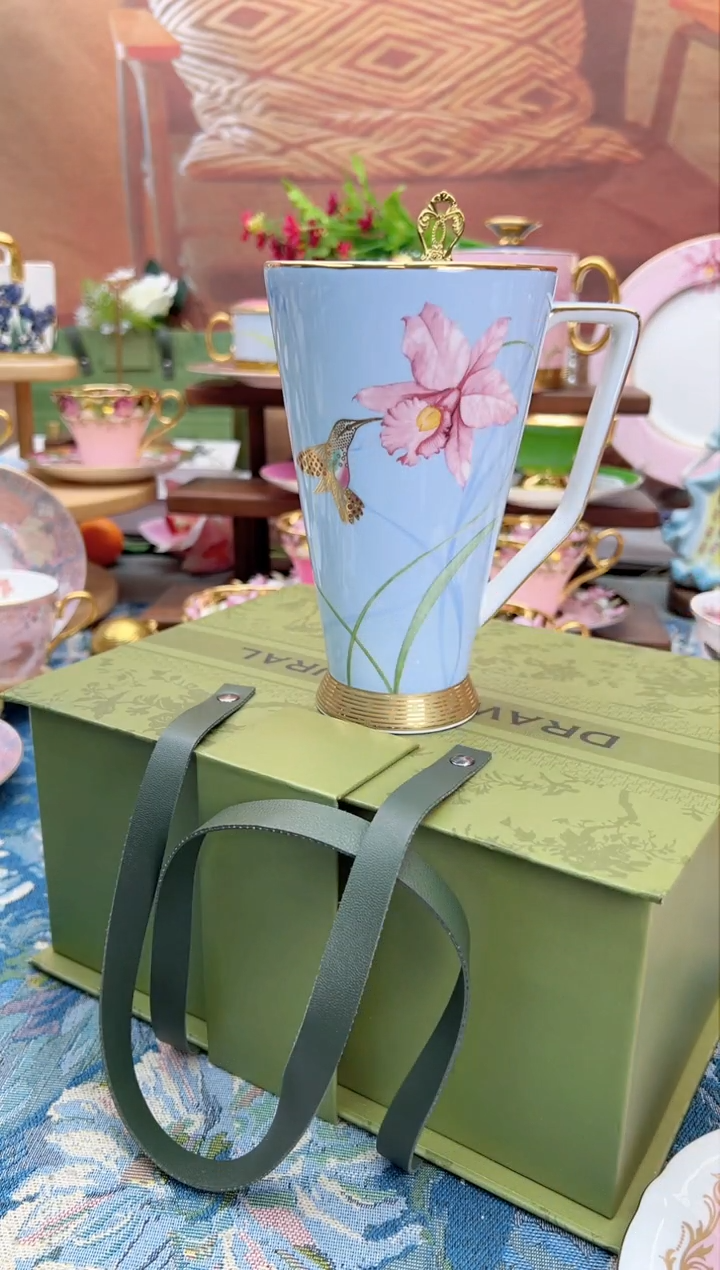 瓷片卡特兰高马克杯