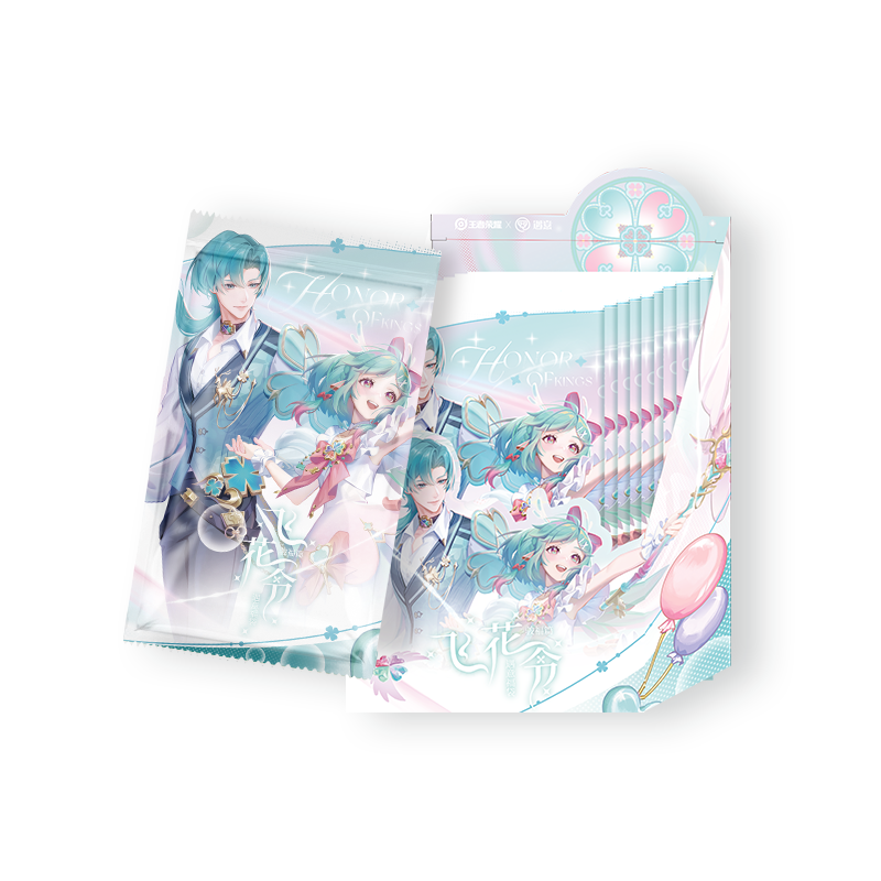 【平拆】王者荣耀 × 遇意飞花令福袋（骏福篇）正版盲盒卡牌水晶签等