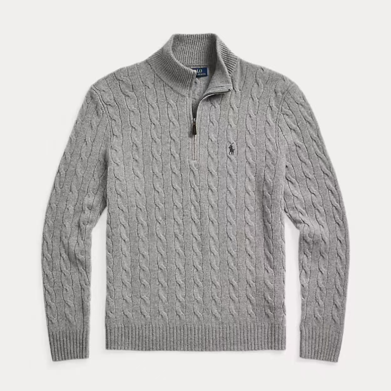 Ralph Lauren/拉夫劳伦sadie麻麻美国专柜采购 男装版拉链套头衫 
