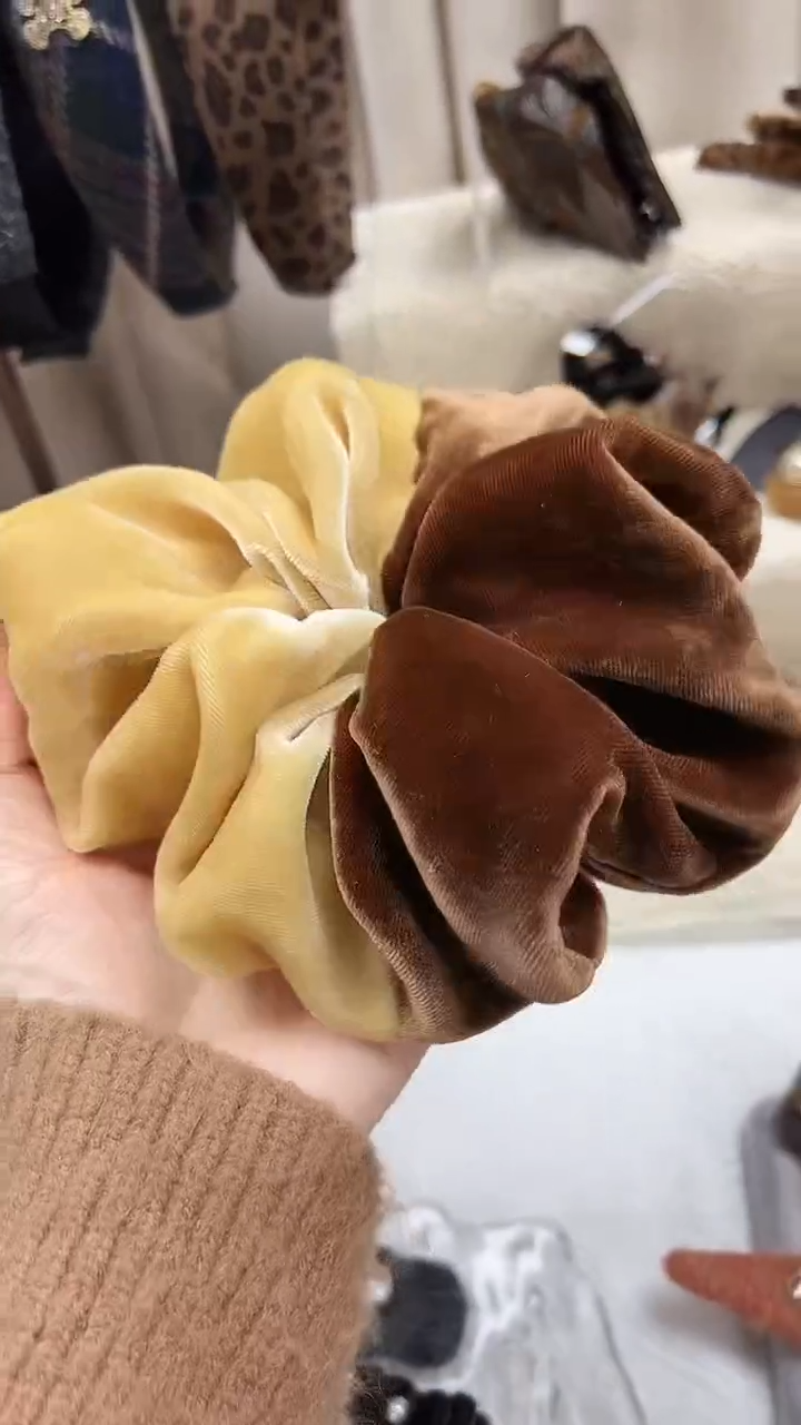 非金属布艺发饰8cm