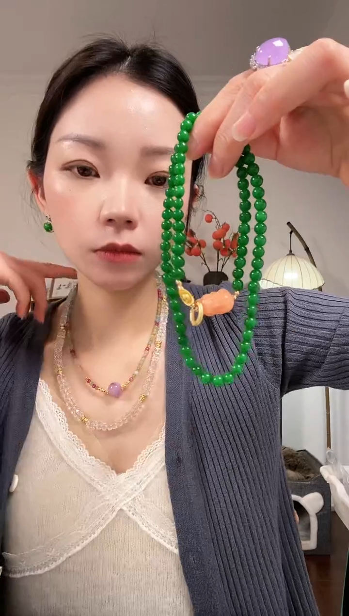 【闪购商品】琥珀颈饰未镶嵌A514AAAAA