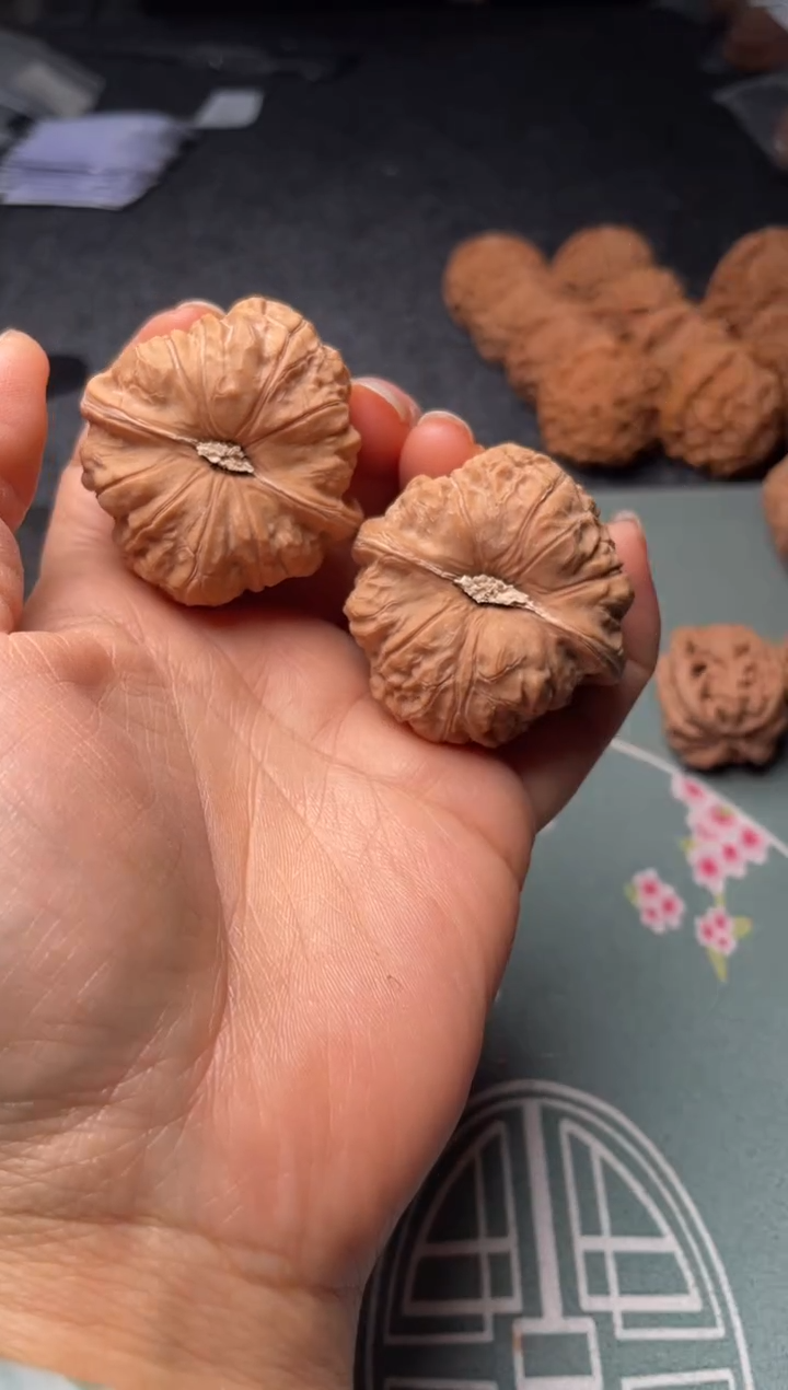 把件文玩核桃w107  南瓜墩 43尺