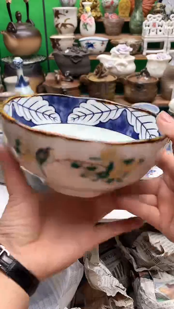 【闪购商品】盖碗海外回流瓷器