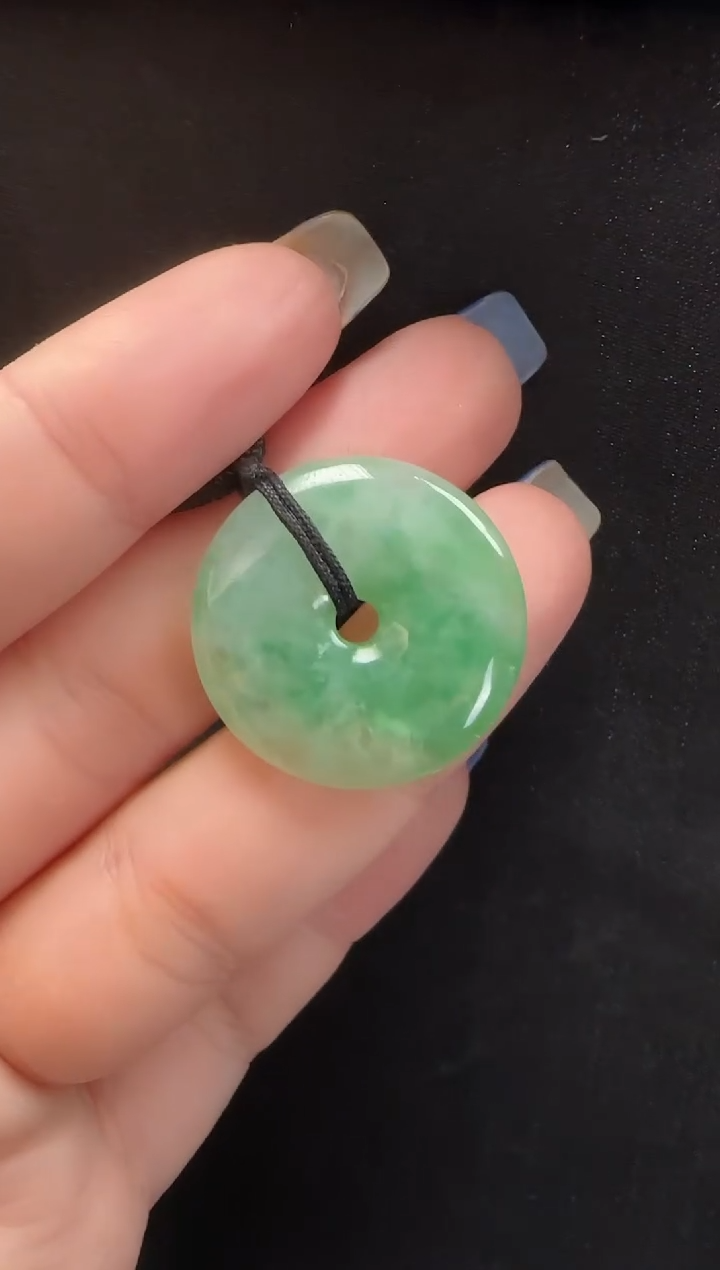 颈饰未镶嵌翡翠936平安扣一个