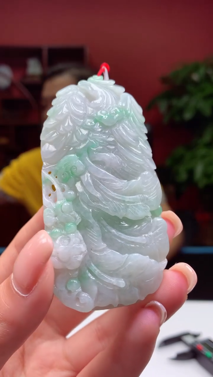 吊坠(不含链)未镶嵌翡翠天然翡翠A货43