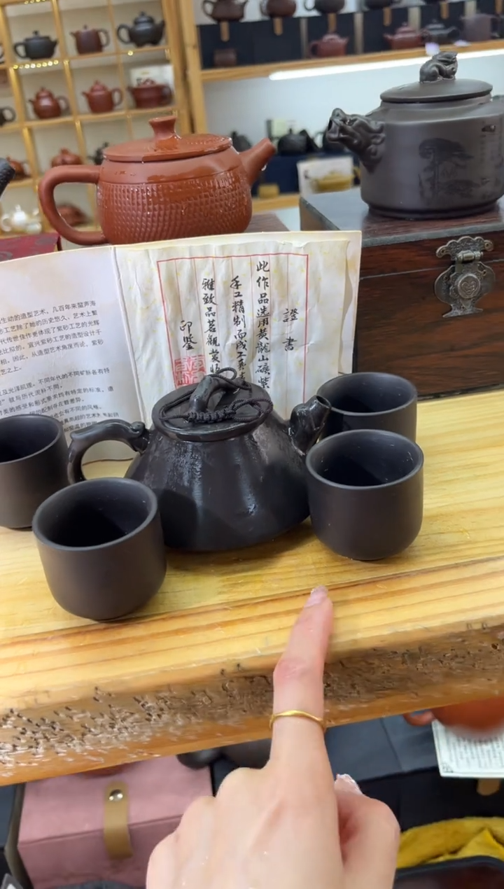 【闪购商品】紫砂大白茶具高端紫砂大白茶具高端紫砂