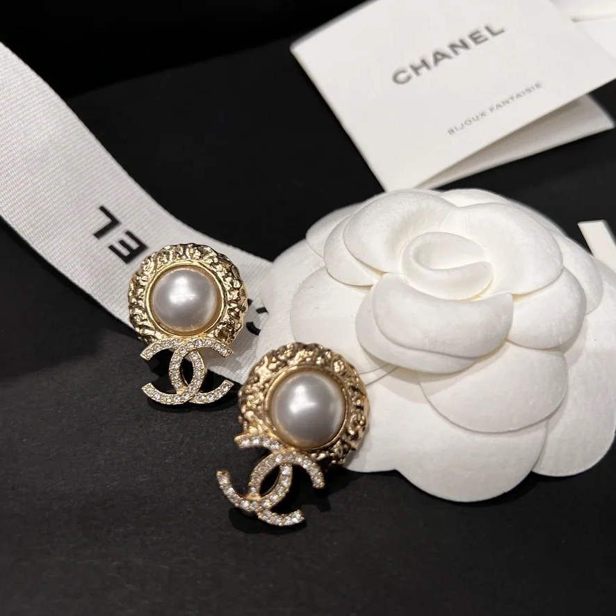 99新 Chanel/香奈儿 -100小花佳珊 香奈儿耳环