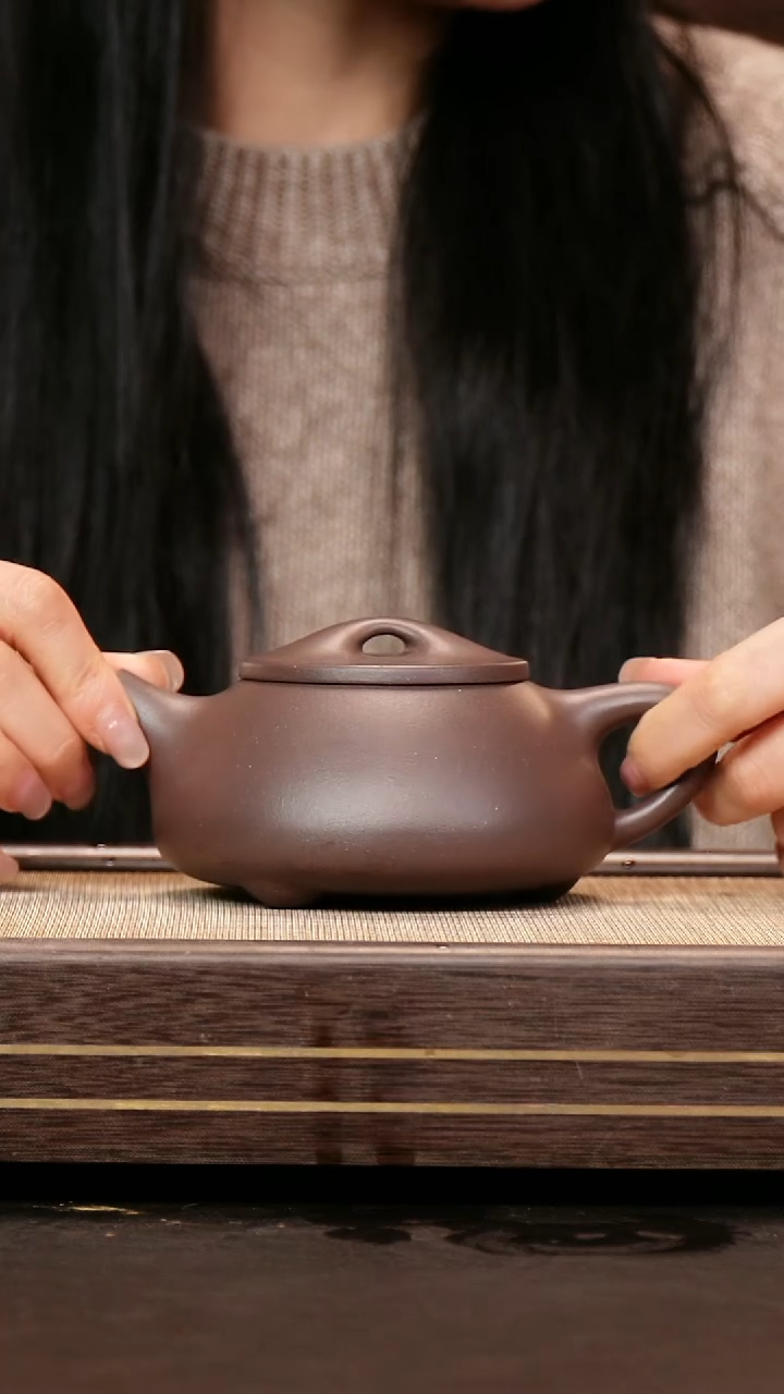 茶壶紫砂四号井底槽清 景舟满瓢 梅小章 大号