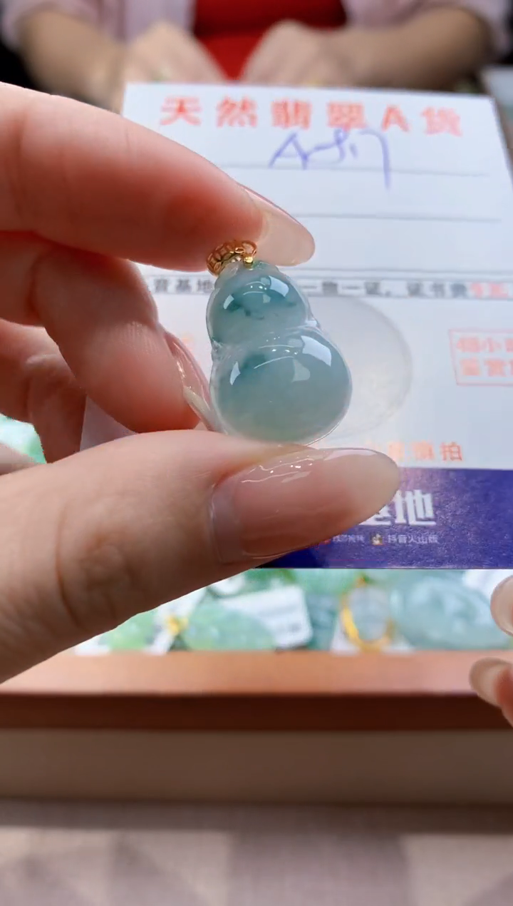 颈饰未镶嵌翡翠天然翡翠挂件