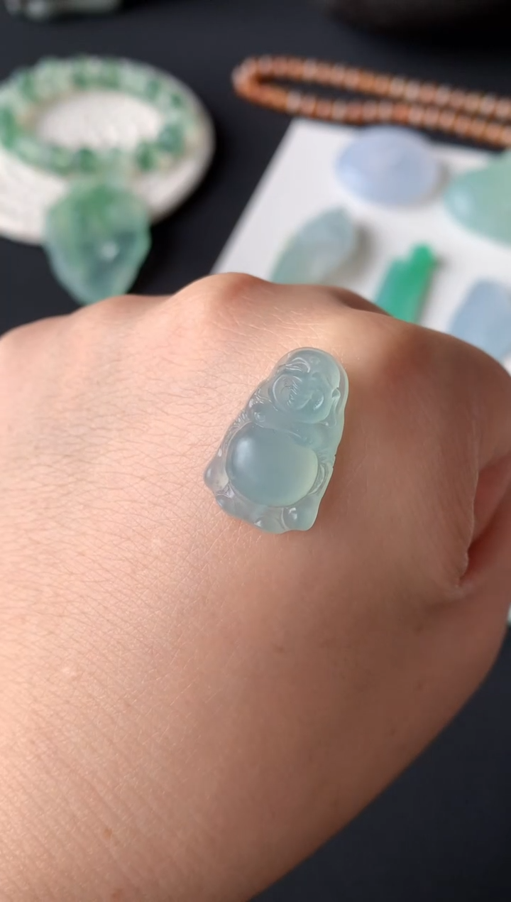 定制翡翠未镶嵌0666689891