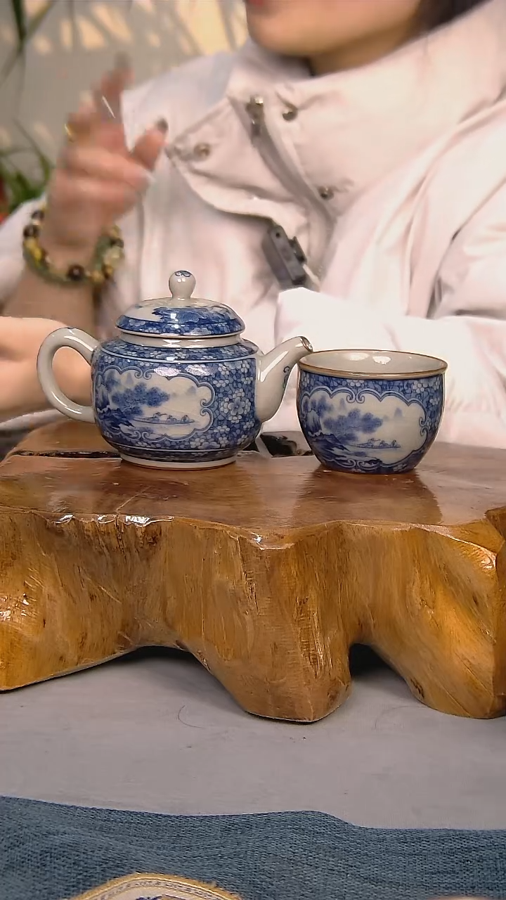 【闪购商品】2件套陶瓷茶具家用简装系列 