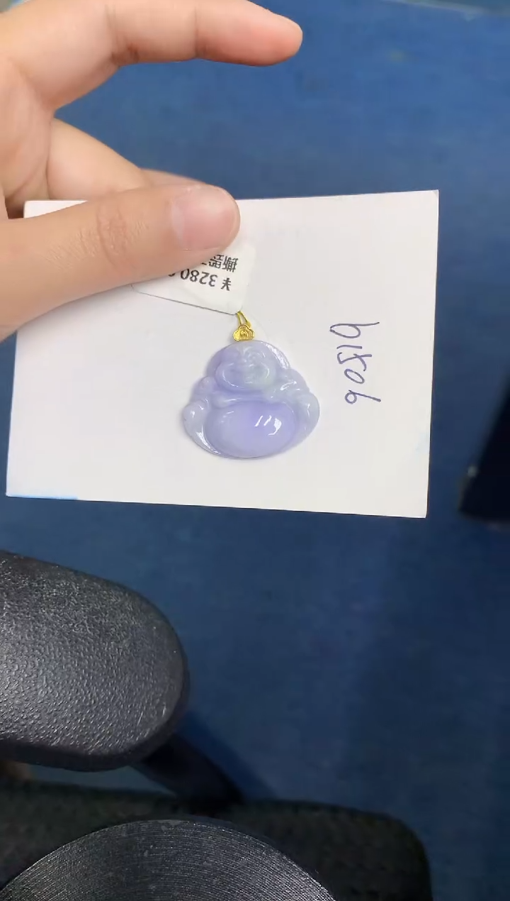 【闪购商品】翡翠颈饰18K金镶嵌000000000