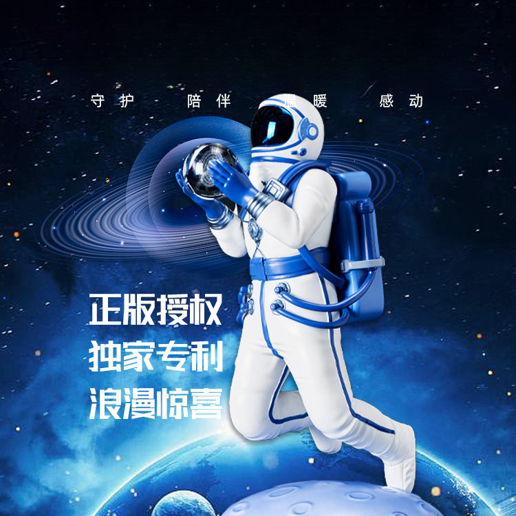 1浪漫惊喜祝福-准点手办(蓝MAX)