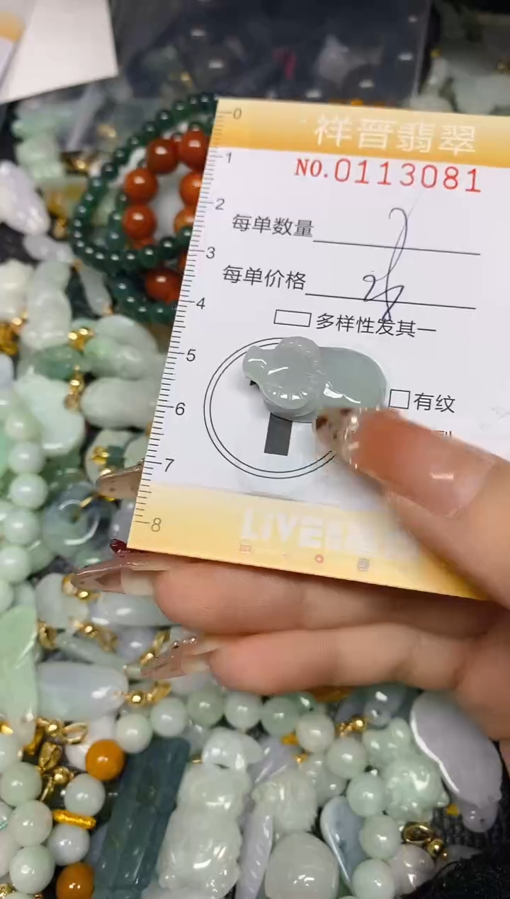 【闪购商品】翡翠颈饰未镶嵌闪购0113081