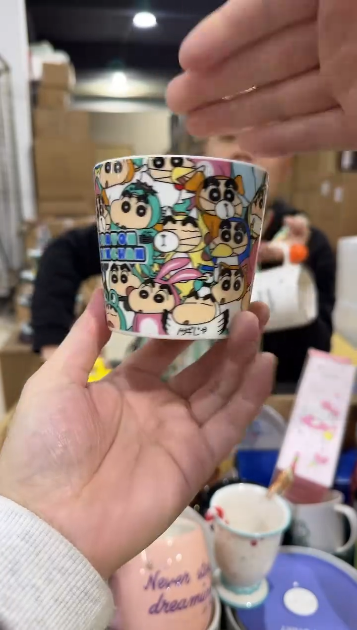 瓷片小新合集杯  