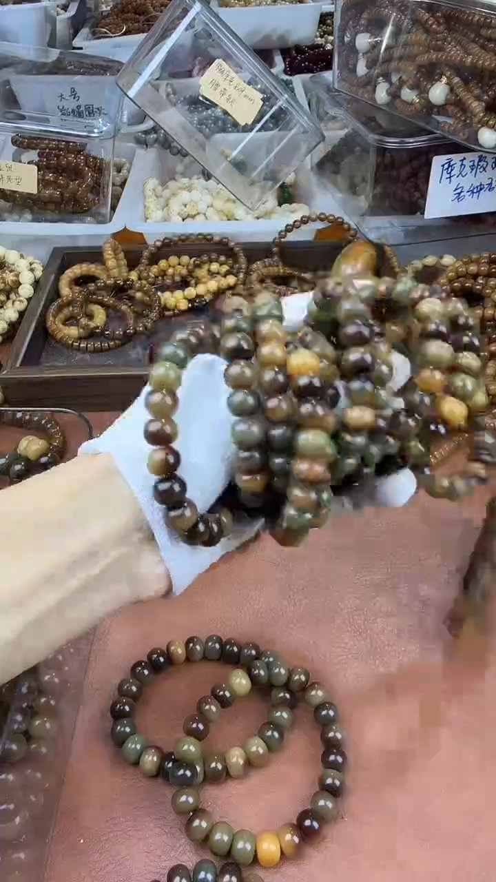 手串菩提根/象牙果菩提根敦煌单圈