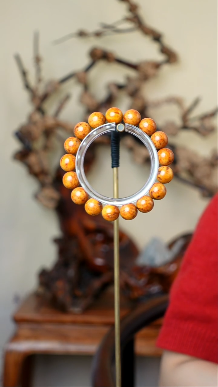 木本降真香红降花梨公高货1.2手串 20g