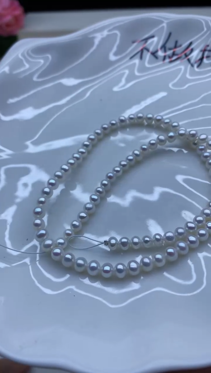 【闪购商品】淡水珍珠颈饰未镶嵌淡水珍珠项链