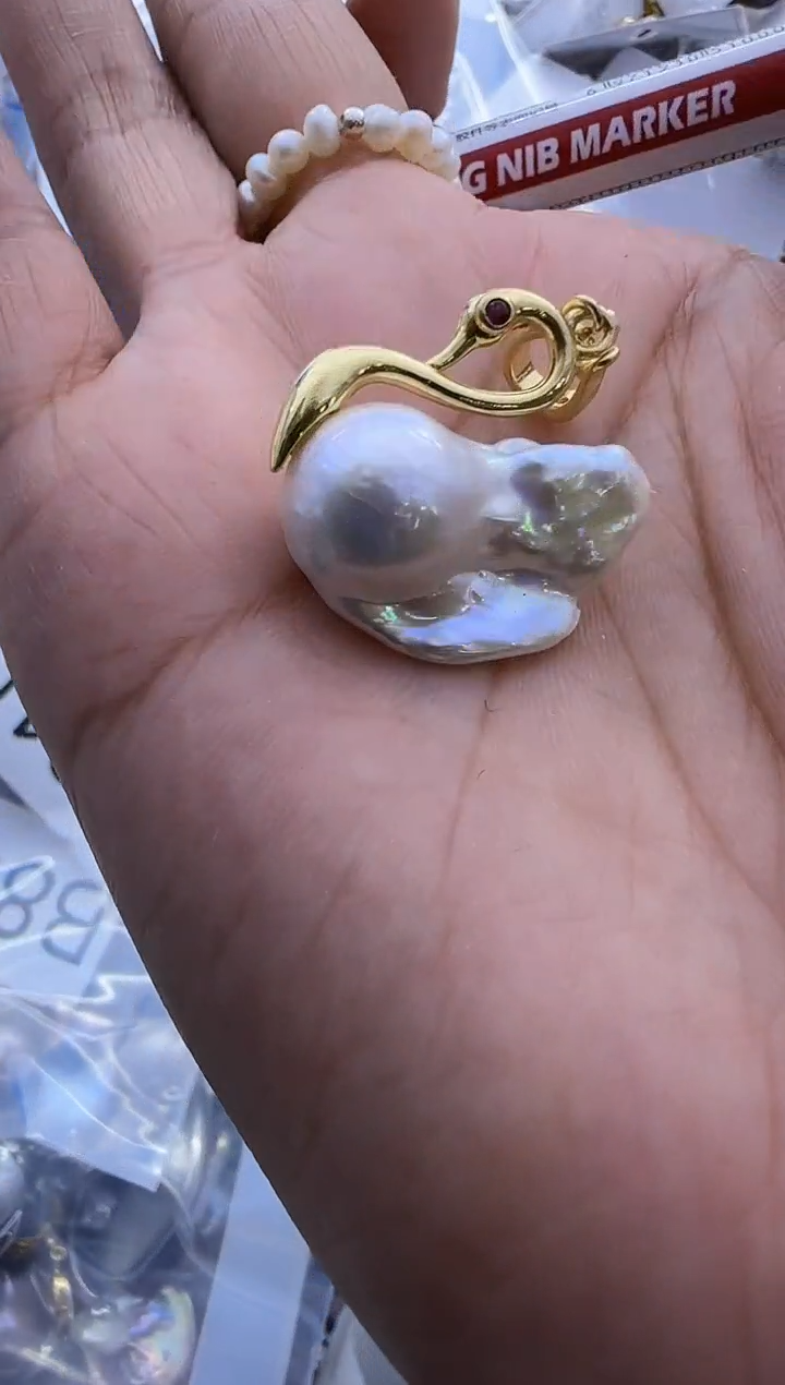 【闪购商品】淡水珍珠吊坠未镶嵌811