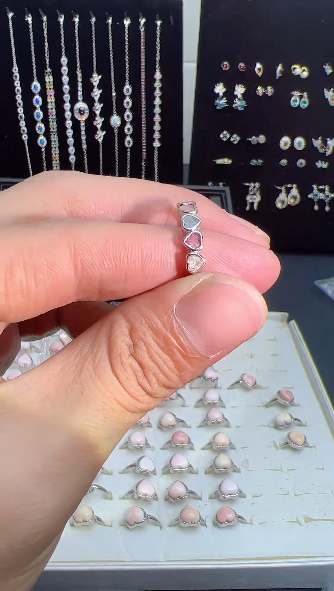 【闪购商品】碧玺戒指银S925镶嵌0000