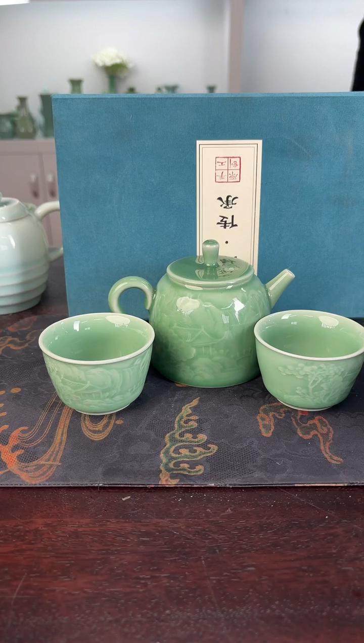 云间青瓷 小米茶器