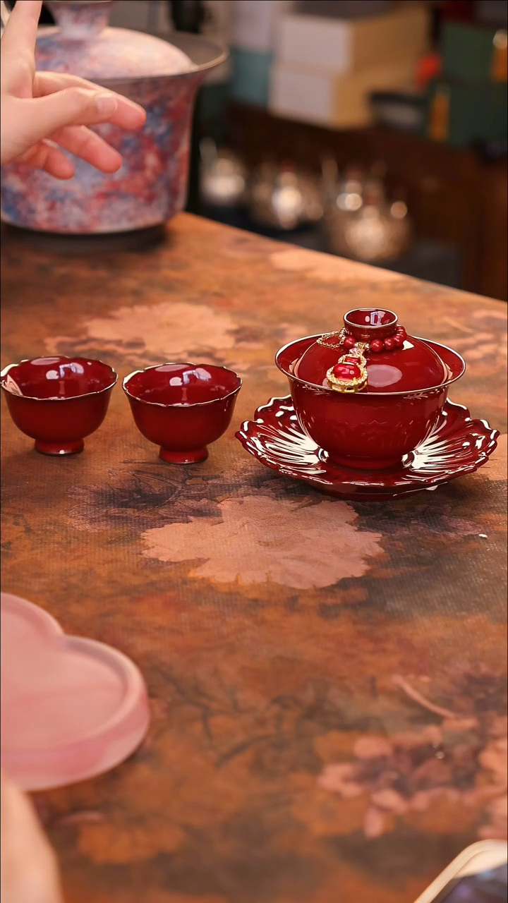 【闪购商品】陶瓷茶具（无礼盒无茶盘）@@A11980