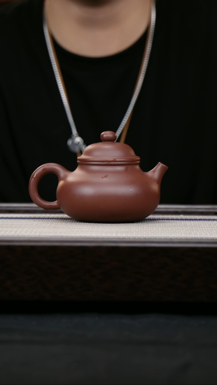 【闪购商品】紫砂茶壶3号井底槽青 容天壶