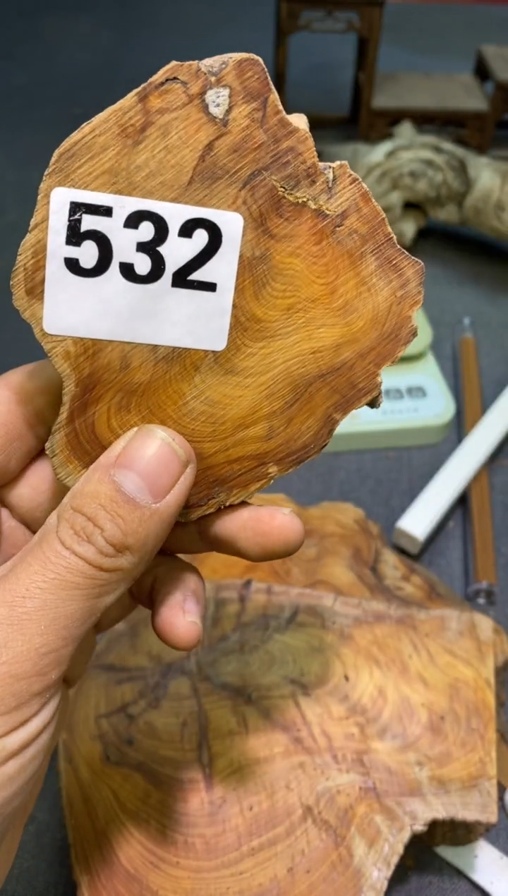 柏木（崖柏）太行陈化崖柏切片！随机（1单1片）532