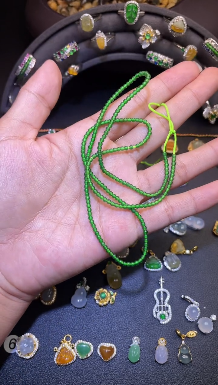 吊坠(不含链)未镶嵌翡翠可***冰1