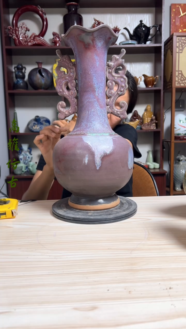 复古高雅仿古瓷器摆件