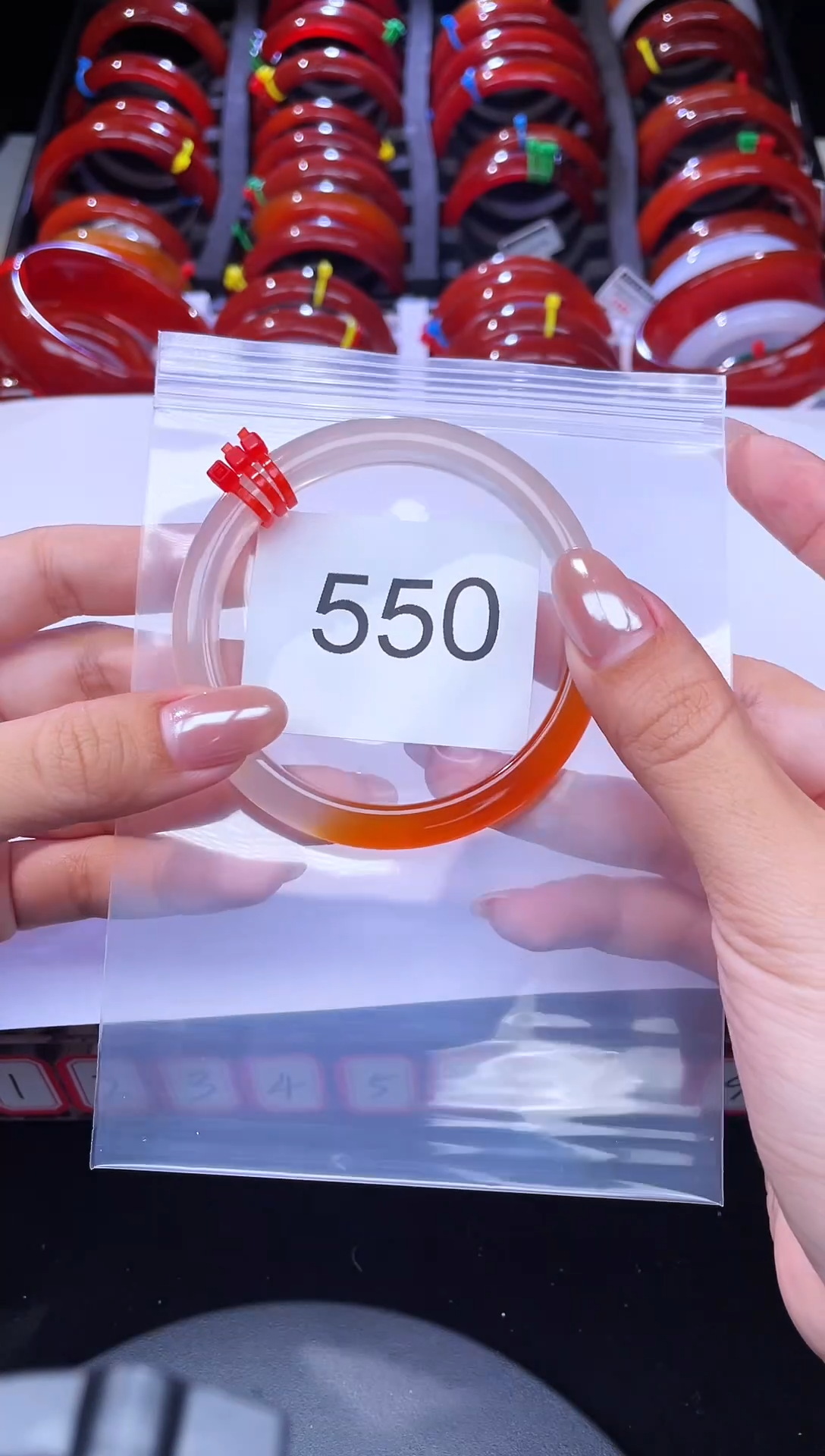 手镯玛瑙/玉髓未镶嵌58圈口*A550