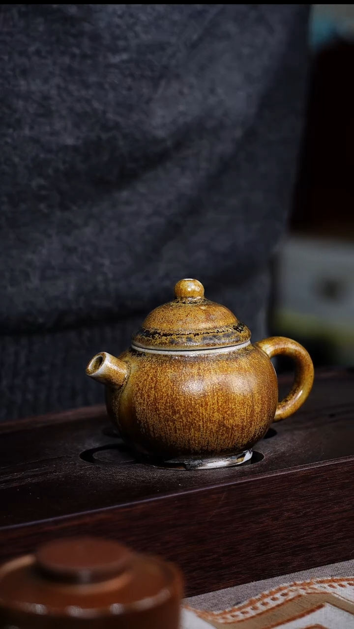 茶壶紫砂宜兴柴烧紫砂壶